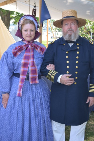 Captain Lanman and wife